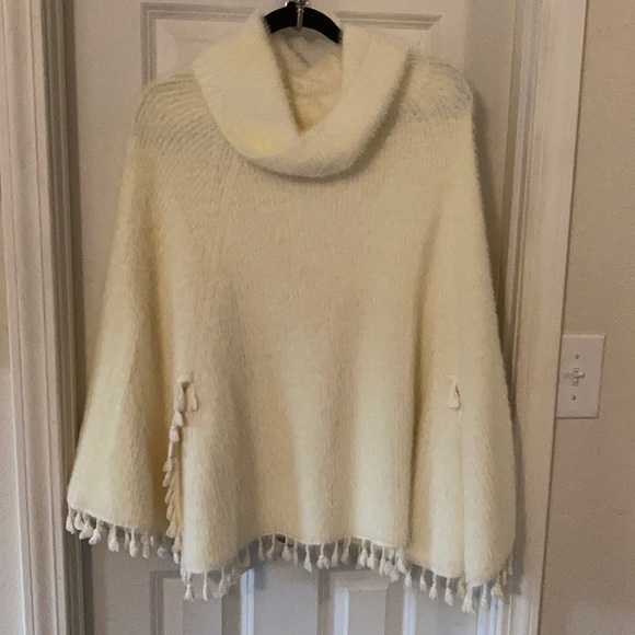 Poncho Sweater - Picture 1 of 3